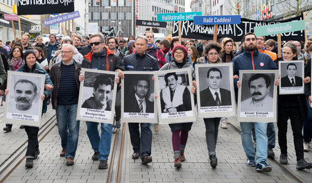 Die Polizei wollte es nicht kapieren: Demonstration in Kassel am...