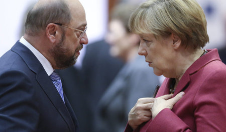 Zielt auf die Vizekanzlerschaft: Martin Schulz, hier mit seiner ...