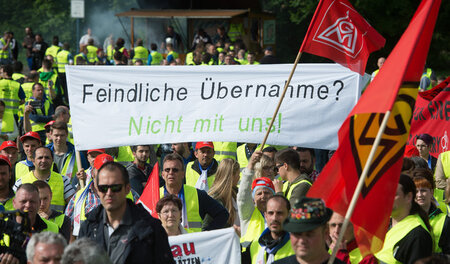 Die Grammer-Beschäftigten befürchten bei einer Übernahme des Aut...