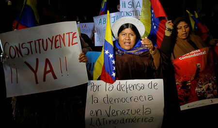 »Für die Verteidigung der Demokratie in Venezuela und Lateinamer...