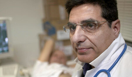 Giorgos Vichas gründete 2011 die Sozial­klinik in der Nähe von A...