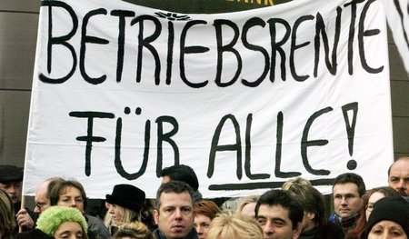 Zukünftig für Beschäftigte nicht mehr garantiert: Die Betriebsre...