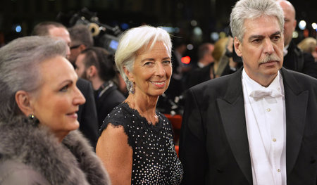 Die Direktorin des Internationalen Währungsfonds, Christine Laga...