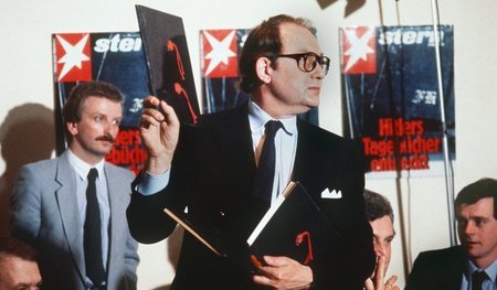 Fake-News 1983: Stern-Reporter Gerd Heidemann präsentiert »Hitle...