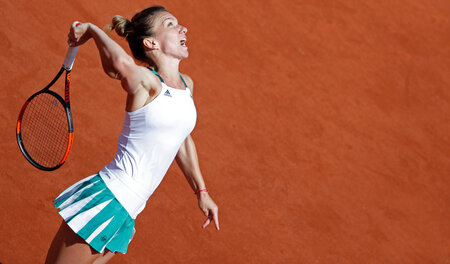 »Wie ein Känguruh« – Simona ­Halep im Achtelfinale