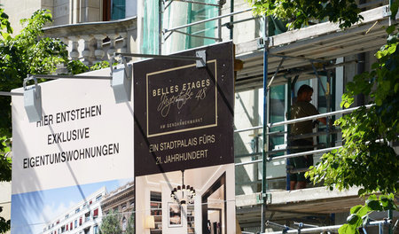 Luxusappartments und Bodenspekulation statt vernünftiger Wohnung...