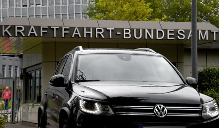 Die Umweltstandards wurden von VW tiefergelegt. Dieser Pkw wurde...
