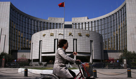 Sitz der chinesischen Zentralbank in Beijing