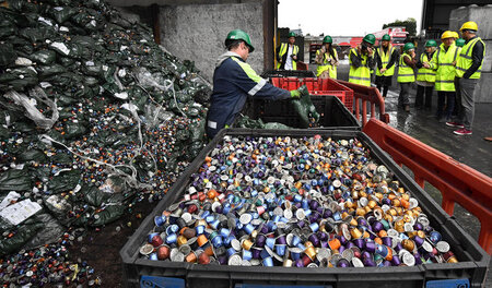 Wohin mit dem Müll? Nur wenige Kapseln werden recycelt und umwel...