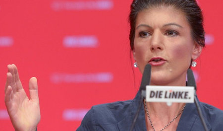 Starke Rhetorik: Spitzenkandidatin Sahra Wagenknecht begeisterte...