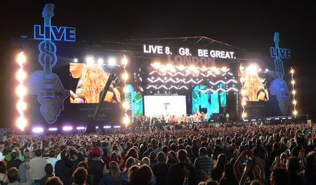 Benefizzirkus, »great«! Hyde Park in London, 2005