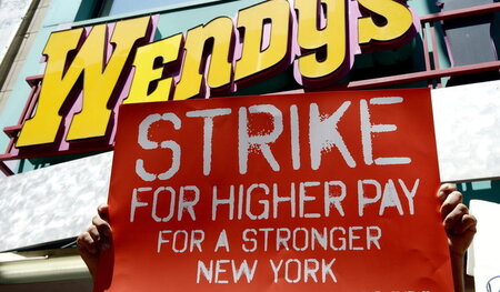 Streik bei Wendy's 2013: Der US-Konzern gilt nicht als soziales ... Streik bei Wendy's 2013: Der US-Konzern gilt nicht als soziales ...