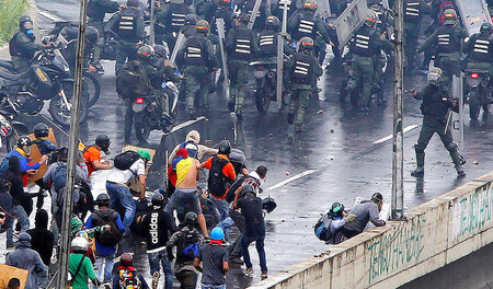 Schüsse auf Regierungsgegner: Montag in Altamira Schüsse auf Regierungsgegner: Montag in Altamira