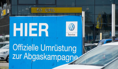 Kundenfreundlich? Nur unter erheblichem Druck gibt es von VW ein...