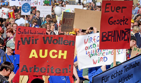 Landesweiter Aktionstag in Niedersachsen für die Rechte von Behi...