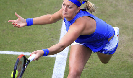 »Ich mag Kaffee«: Petra Kvitova am Sonntag
