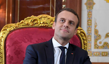 Residieren wie ein Monarch: Emmanuel Macron