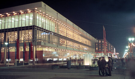 Sieht auch heute noch gut aus: Der Kulturpalast Dresden, hier im...