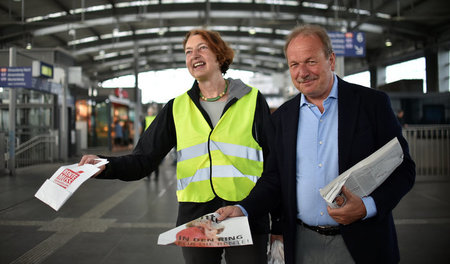 Die Gewerkschaft will eine »sinnvolle Flächenpräsenz« erreichen:...