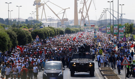 Der »Marsch für Gerechtigkeit« erreichte am Sonntag Istanbul