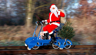 Freie Fahrt für den Weihnachtsmann wird es am 24.Dezember auch a... Freie Fahrt für den Weihnachtsmann wird es am 24.Dezember auch a...