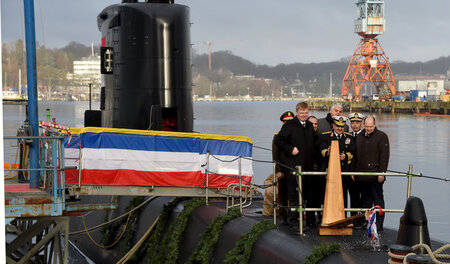 Deutsche Waffen für Ägypten: In Kiel wird ein U-Boot für das Kai...