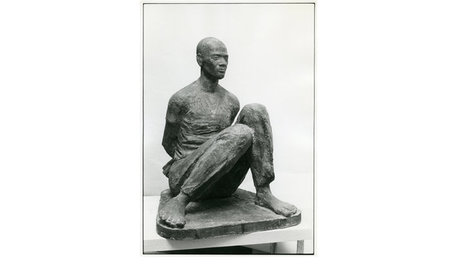 »Lumumba«, auch: »Überführung nach Thysville«, 1961, Zement, 82 ...