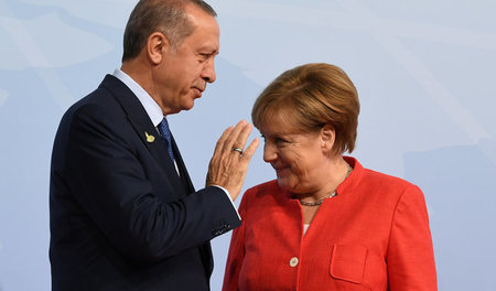 Gemischtes Doppel zur Abwehr von Flüchtlingen: Der türkische Prä...