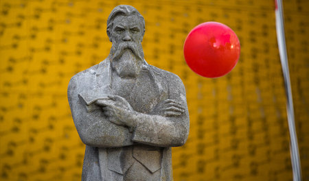 »Modernes Bürgertum war anwesend«: Enthüllung der Statue auf dem...