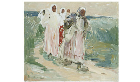 Robert Sterl: »Erntefrauen in Russland«, 1928, Öl auf Leinwand, ... Robert Sterl: »Erntefrauen in Russland«, 1928, Öl auf Leinwand, ...