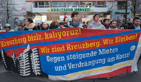 Seit Jahren wird in Berlin gegen steigende Mieten demonstriert, ... Seit Jahren wird in Berlin gegen steigende Mieten demonstriert, ...
