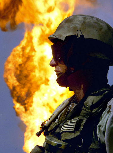 Bringt keine Freiheit, sondern holt das Öl: US-Soldat in Irak Bringt keine Freiheit, sondern holt das Öl: US-Soldat in Irak