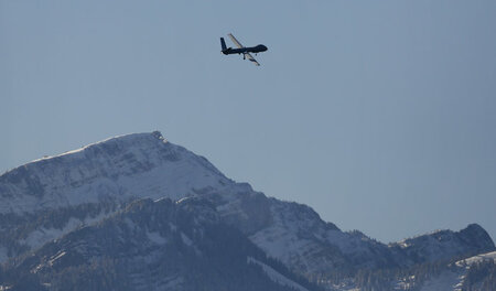 Militarisierung des Himmels: Eine israelische »Hermes 900«-Drohn...