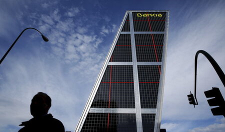 Tolle Fassade, aber lange Zeit ein marodes Institut: Bankia-Haup...