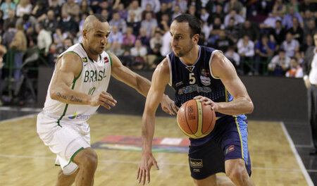 Ist noch immer nicht zu stoppen: Die argentinische Basketballleg... Ist noch immer nicht zu stoppen: Die argentinische Basketballleg...