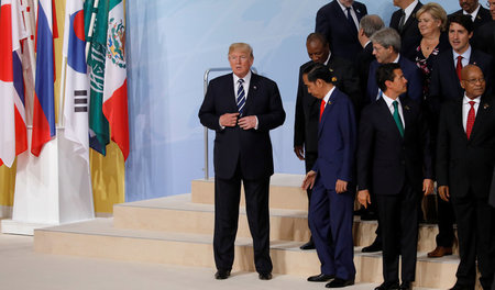 Donald Trump gilt längst als Störfaktor der internationalen Poli... Donald Trump gilt längst als Störfaktor der internationalen Poli...