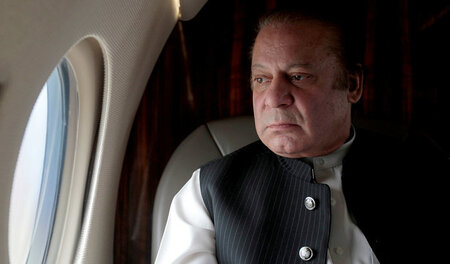 Des Amtes enthoben: Pakistans Premierminister Nawaz Scharif muss...