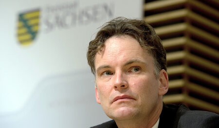 Gordian Meyer-Plath, der Präsident des Landesamtes für Verfassun...
