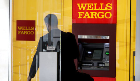 Vertrauen der Kunden erschüttert: Wells-Fargo-Geldautomat in Den...