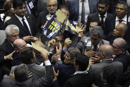 Politischer Tiefpunkt: Die meisten Brasilianer stehen hinter der...