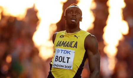 Vom »Bösen« besiegt? Usain Bolt am Samstag in London