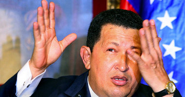 Noch zuversichtlich: Hugo Chávez auf einer Pressekonferenz am Di...