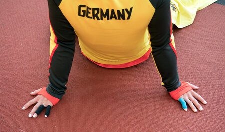Am Boden: Die deutschen Leichtathleten zeigen bei der WM in Lond... Am Boden: Die deutschen Leichtathleten zeigen bei der WM in Lond...
