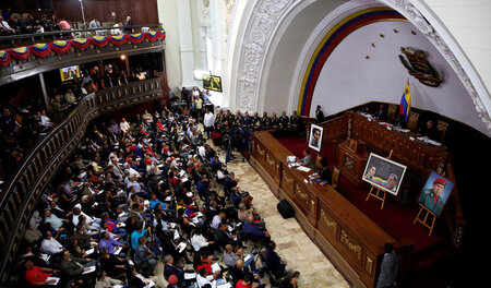 Tagung der verfassunggebenden Versammlung am Dienstag in Caracas Tagung der verfassunggebenden Versammlung am Dienstag in Caracas