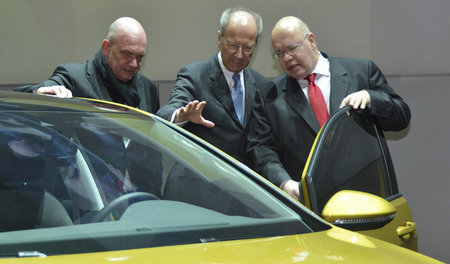 Hält den Stellenabbau bei VW offenbar für unproblematisch: Der B... Hält den Stellenabbau bei VW offenbar für unproblematisch: Der B...