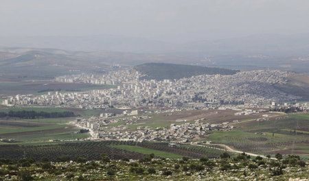 Die kurdische Stadt Afrin am 18. März 2015