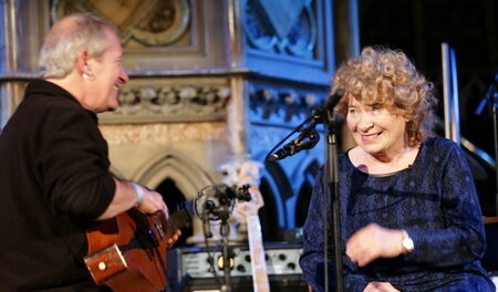 Veteranen: Ian Keary und Shirly Collins