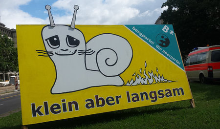 Die Kleinen werden ganz viele sein: Bergpartei aus Berlin