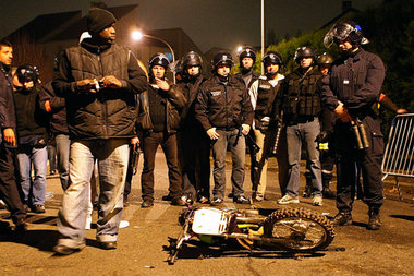 Der Unfallort nach dem Tod der beiden jungen Bikefahrer: »Entwed... Der Unfallort nach dem Tod der beiden jungen Bikefahrer: »Entwed...