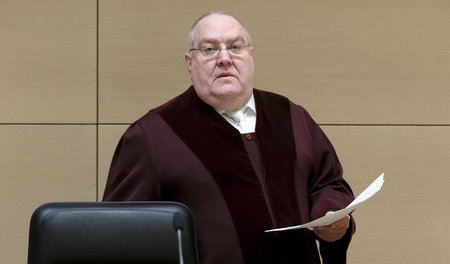 Thomas Fischer, hier noch als Richter im Bundesgerichtshof in Ka... Thomas Fischer, hier noch als Richter im Bundesgerichtshof in Ka...